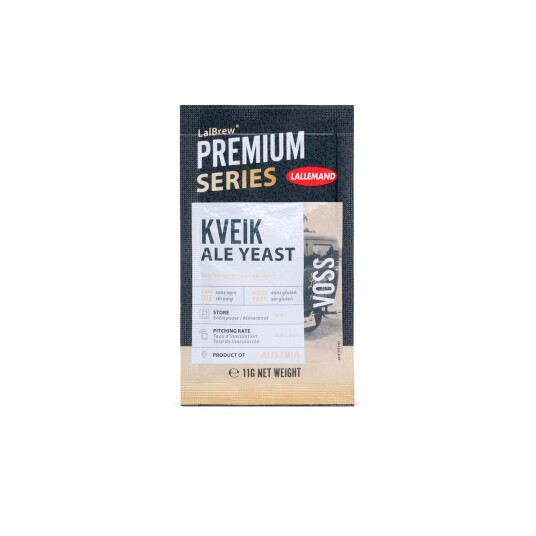 Lallemand LalBrew Voss Kveik 11 g Tørrgjær Kveik fra Norge Lallemand LalBrew Voss Kveik 11 g Tørrgjær Kveik fra Norge