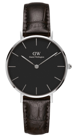 Daniel Wellington DW Klokke Petite York 32mm Sølv Daniel Wellington DW Klokke Petite York 32mm Sølv