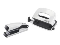 Leitz WOW NeXXt - Skrivebordstilbehørsett - 10 ark / 1 mm - No.10 - metall - perlehvit Leitz WOW NeXXt - Skrivebordstilbehørsett - 10 ark / 1 mm - No.10 - metall - perlehvit