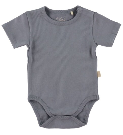 Petit by Sofie Schnoor Body k/e Stone Blue Sofie Schnoor 1 år 80 Kortermet body Grå