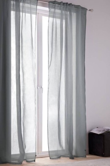 Jotex SALLY multifunksjonsgardin 2-pk Grå 1024391-01-160 1521429-02-300