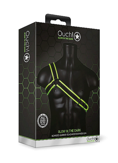 BDSM-sele Ouch Glow in the dark S/M BDSM-sele Ouch Glow in the dark S/M