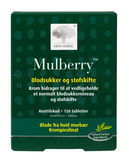 New Nordic Mulberry - 120 Tabletter New Nordic Mulberry - 120 Tabletter
