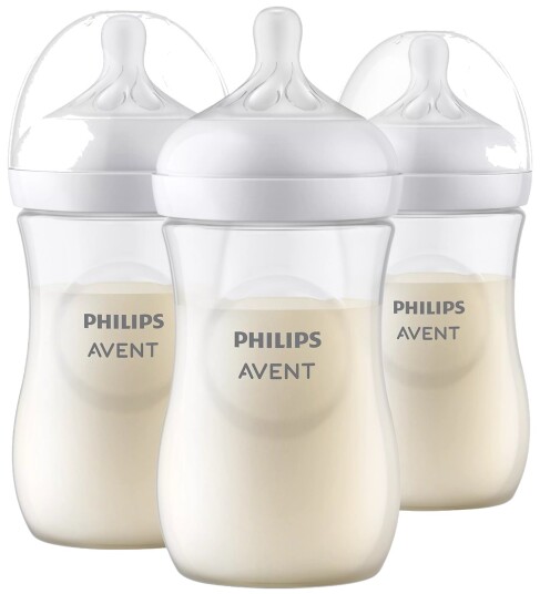 Philips Avent Natural Response 260 ml Tåteflaske - 3-pakning