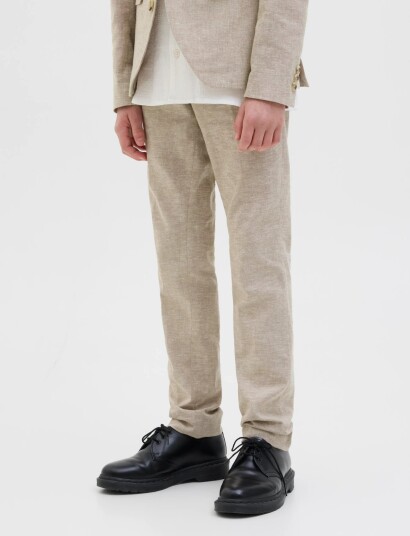 Jack & Jones Jprriviera Trouser Slim Fit Sn Jnr Beige 176