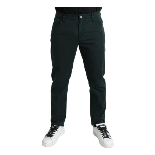 Dolce & Gabbana Herre Jeans Grønn XS, Dolce & Gabbana Herre Jeans Grønn XS,