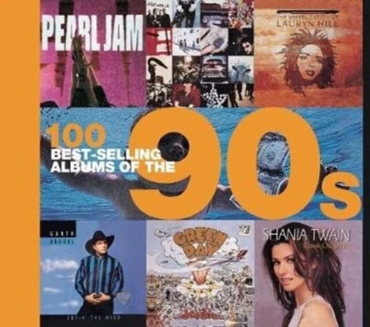 100 Best Selling Albums Of The 90s Av Peter Dodd, Justin Cawthorne, Chris Barrett, Dan Auty