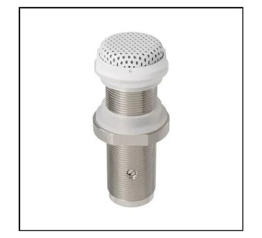 Audio-Technica Es947wc-Xlr Card Cond. 3-Pin Flush-Mount Boundary Mic, Hvit