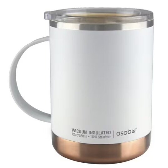 Asobu Ultimate Isolert Kaffekrus Hvit