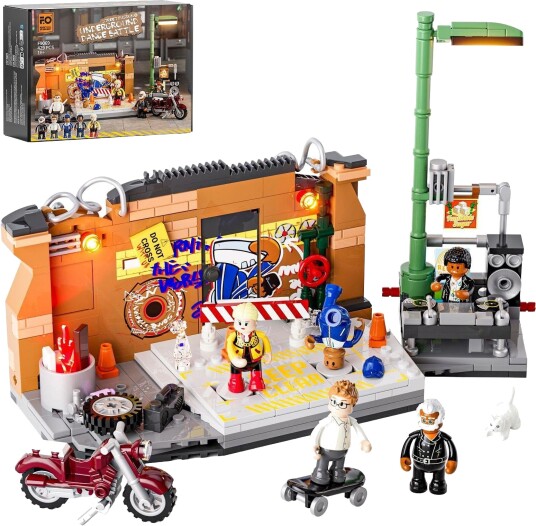 Lumibricks Underground Dance Battle Byggesett 429 Deler