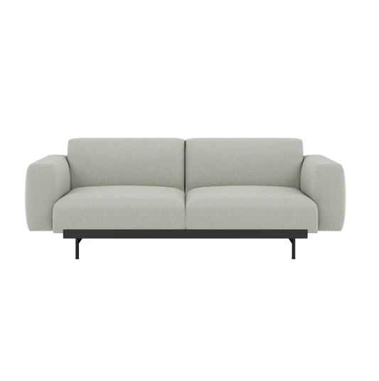 Muuto In Situ 2 seters modulsofa Konfig 1   Ocean80/Svart
