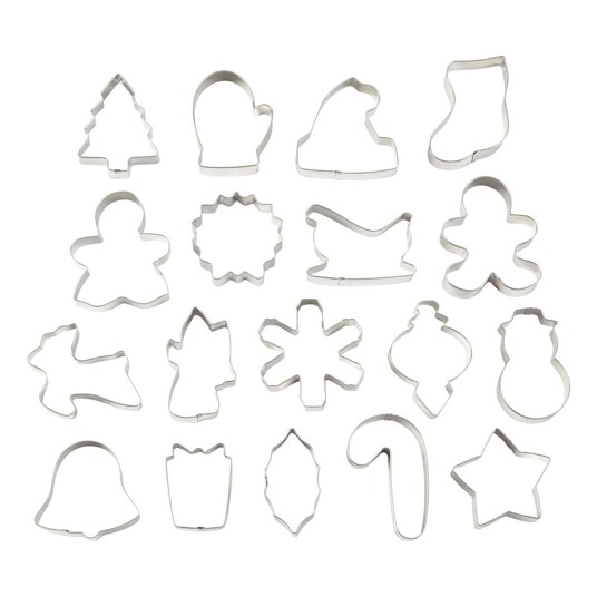 CakeSupplies Wilton Pepperkakeformer - 18-pakning