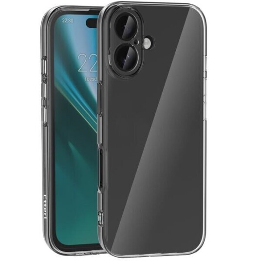 Etteri Clear Case til iPhone 16 Plus