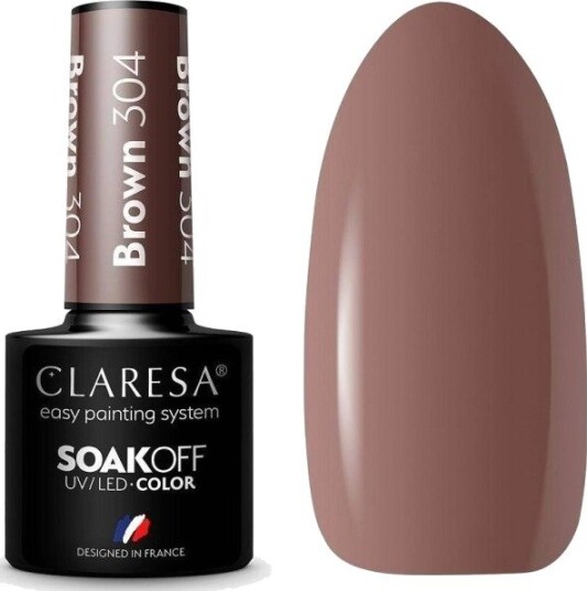 Claresa Brown 304 Gel Polish 5ml