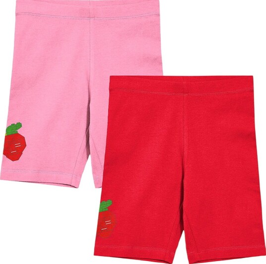 LEGO® Wear Sykkelhorts   2 pack   LWPika 202   Rød/Rosa   LEGO® Wear   12 år (152)   Shorts