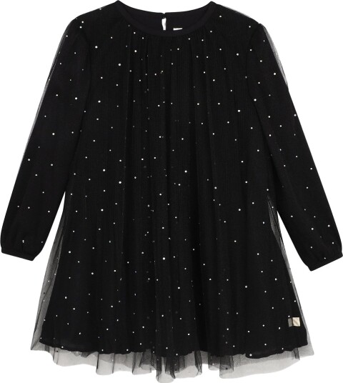 Billieblush Kjole Svart m. Tyll/Rhinestone Billieblush 4 år (104) Kjole