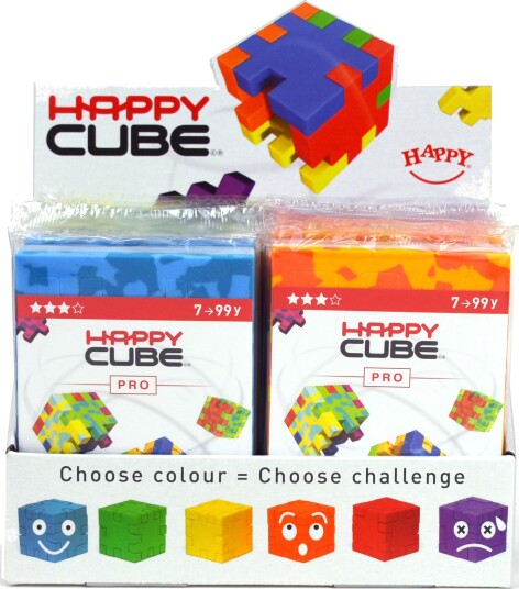 SmartGames Happy Cube Pro 3D Puslespill   8+ ??r