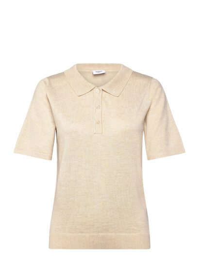Saint Tropez Milasz Polo Ss Pullover Beige L Saint Tropez Milasz Polo Ss Pullover Beige L