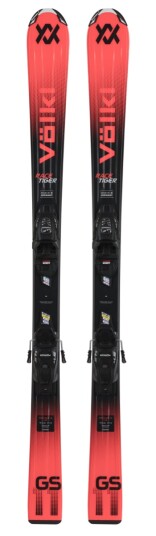 Völkl Racetiger Jr Red + 4.5 Vmot Jr 110 Völkl Racetiger Jr Red + 4.5 Vmot Jr 110