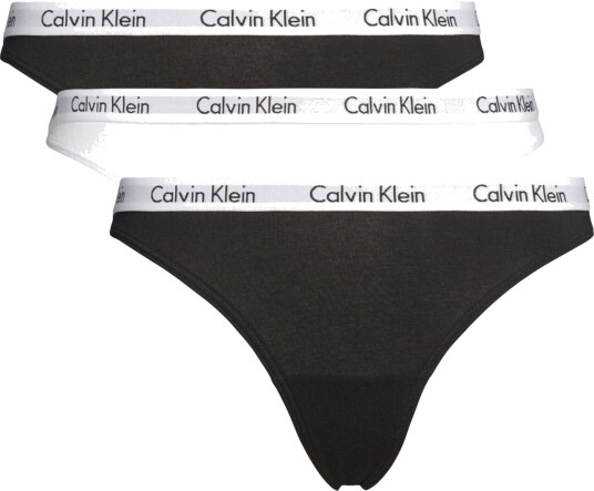 Calvin Klein Underwear 3pk Thong undertøy Multi female L Calvin Klein Underwear 3pk Thong undertøy Multi female L