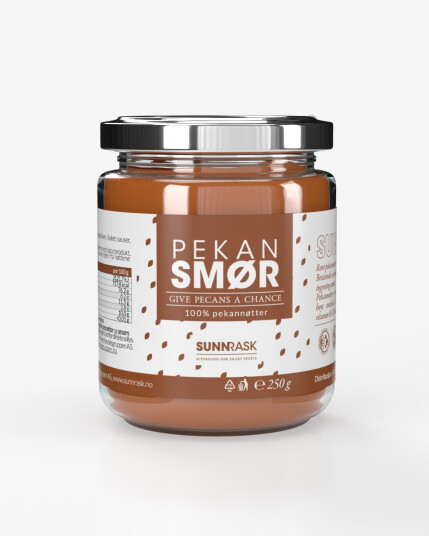 SunnRask Pekansmør 250g SunnRask Pekansmør 250g