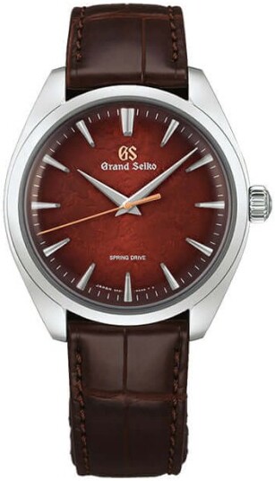 Grand Seiko Herreklokke SBGY035G Elegance Collection Brun/Lær Ø38.5