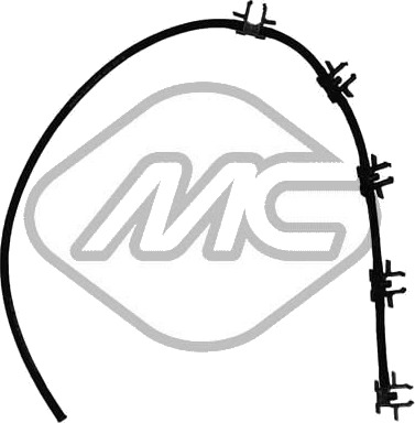 Brennstoffledning Metalcaucho 92097