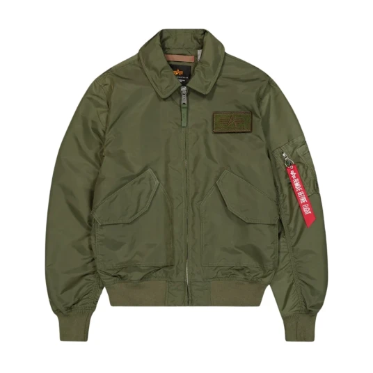 Alpha Industries Herre Jakker Grønn 2XL,