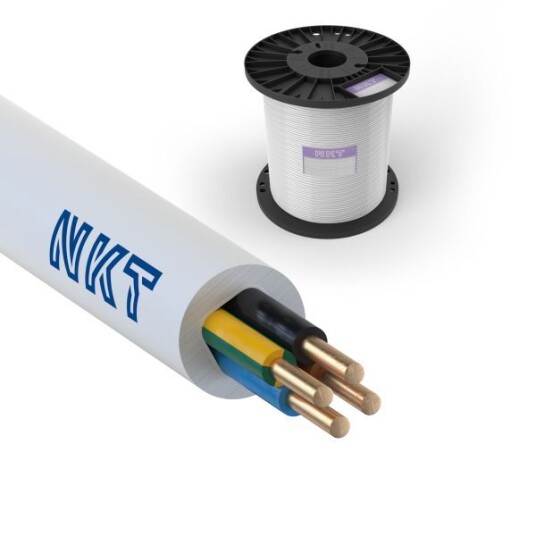 NKT EXQ XTRA Installasjonskabel 4G 1,5 mm², 300/500 V 300 m, bobin