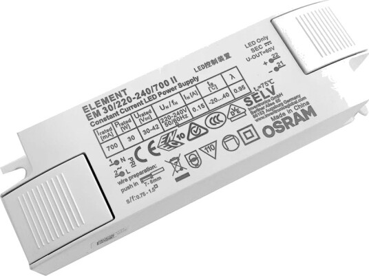 Osram Osram 30W / 700mA LED driver 30V 42V Osram Osram 30W / 700mA LED driver 30V 42V