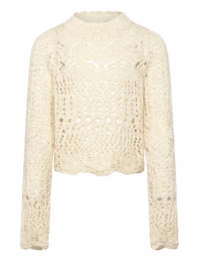 Grunt Gralga Ls Knit Beige XS/8Y Grunt Gralga Ls Knit Beige XS/8Y