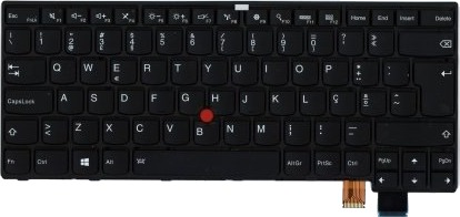 Lenovo ThinkPad T460s Bakbelyst Tastatur Portugisisk 01YR110 Lenovo ThinkPad T460s Bakbelyst Tastatur Portugisisk 01YR110
