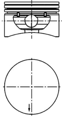 Stempel KOLBENSCHMIDT 40380600
