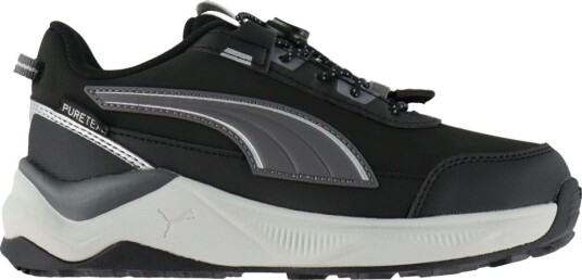 PUMA Evolve 2.0 Trail Puretex Lo Ps   PUMA BLACK MOODY GRAY PUMA SILVER   34