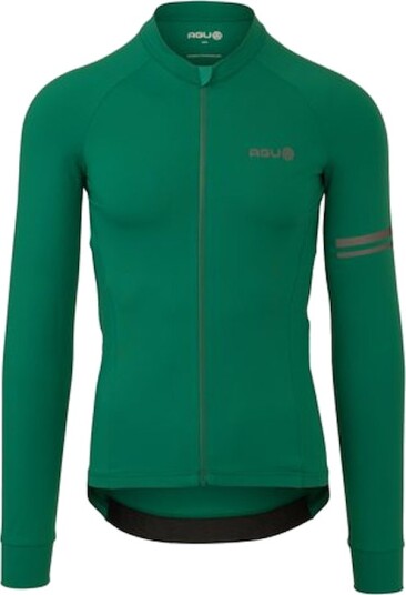 AGU Performance Solid langermet sykkeltrøye mystic green herre