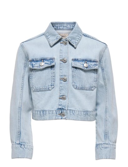 Kids Only Koglumi Ls Jacket Dnm Pim Noos Blue 164