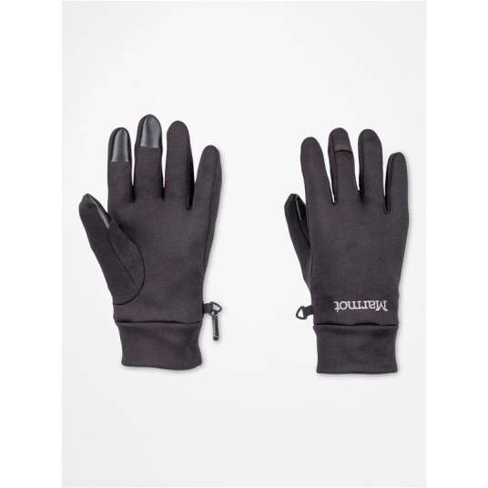 Marmot Power Stretch Connect Glove Black Black L Marmot Power Stretch Connect Glove Black Black L