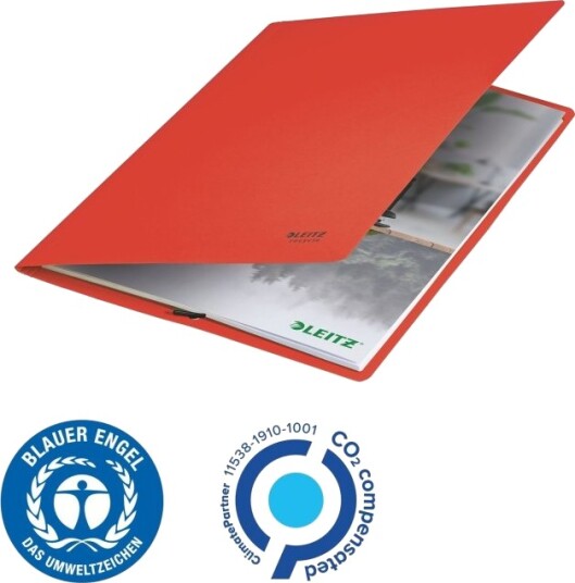 Leitz Recycle Filmappe For A4 210 X 297 Mm Kapasitet: 250 Ark Oransje