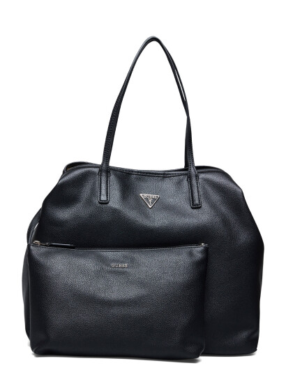 GUESS Victtoria Large 2 In 1 Tote - Black - ONE SIZE GUESS Victtoria Large 2 In 1 Tote - Black - ONE SIZE