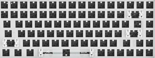 Sharkoon SKILLER SGK50 S3 Gamingtastatur 75% Hvit