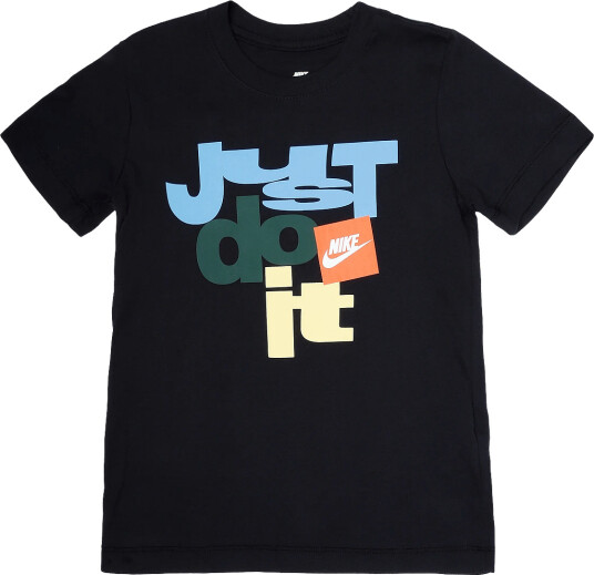 Nike K Nsw Tee Club Fam Black 122 128