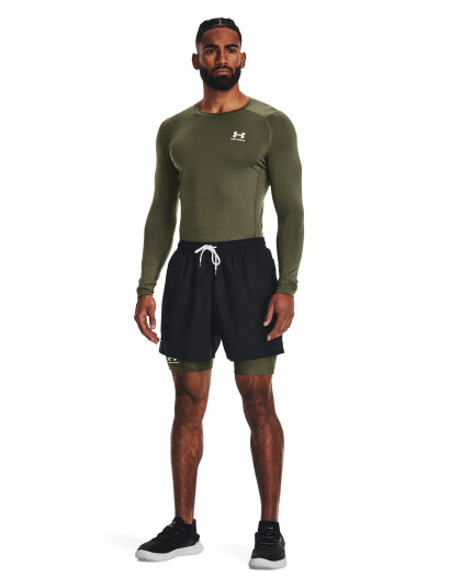 Under Armour Ua Hg Armour Comp Ls - Khaki green - XXL