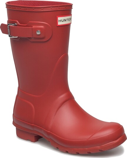 Hunter Womens Original Short Boot Red 39