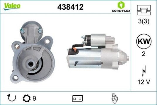 VALEO 438412 Starter