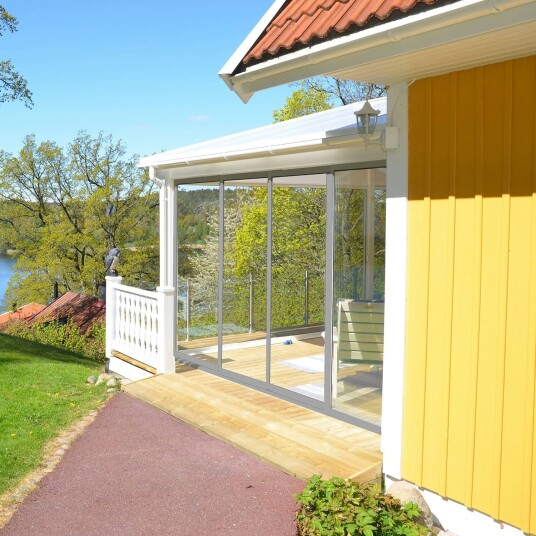 Skyvedører Landskap Stadig Forlenget Sommer 4 delt