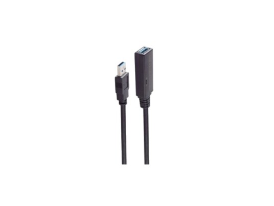 Shiverpeaks Bs13-39095 Usb-Kabel 20 M Usb A Svart Bs13-39095