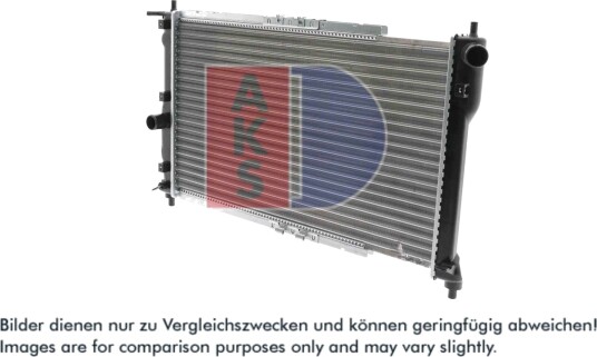AKS DASIS 510080N Radiator motorkjøling