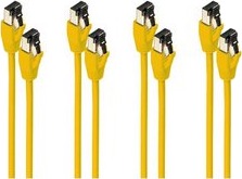 Shiverpeaks Bs08 41032 4 Nettverkskabel Gul 1 M Cat8.1 F/Ftp Fftp Bs08 41022 4