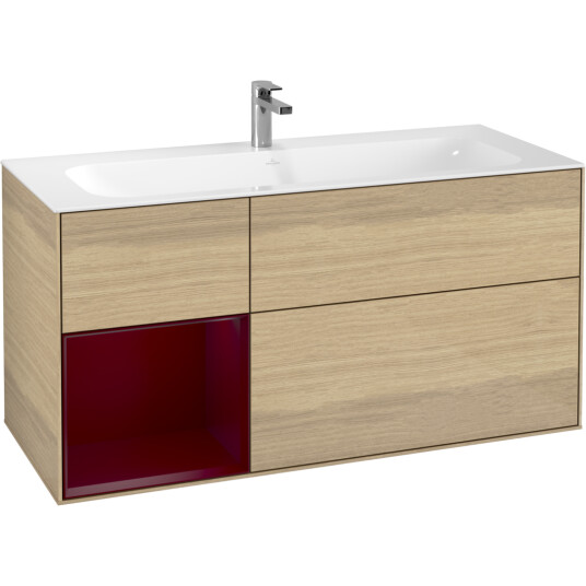 VILLEROY & BOCH FINION SERVANTSKAP 120 EIK FINÉR EMOTION-LYS VENSTRESTILT PEONRØD HYLLE VILLEROY & BOCH FINION SERVANTSKAP 120 EIK FINÉR EMOTION-LYS VENSTRESTILT PEONRØD HYLLE