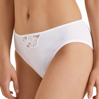 Calida Truser Cotton Desire Mini Brief Hvit bomull Large Dame Calida Truser Cotton Desire Mini Brief Hvit bomull Large Dame